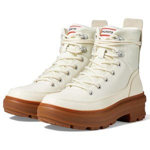 HUNTER Women's Rebel Explorer Leather Commando Boots